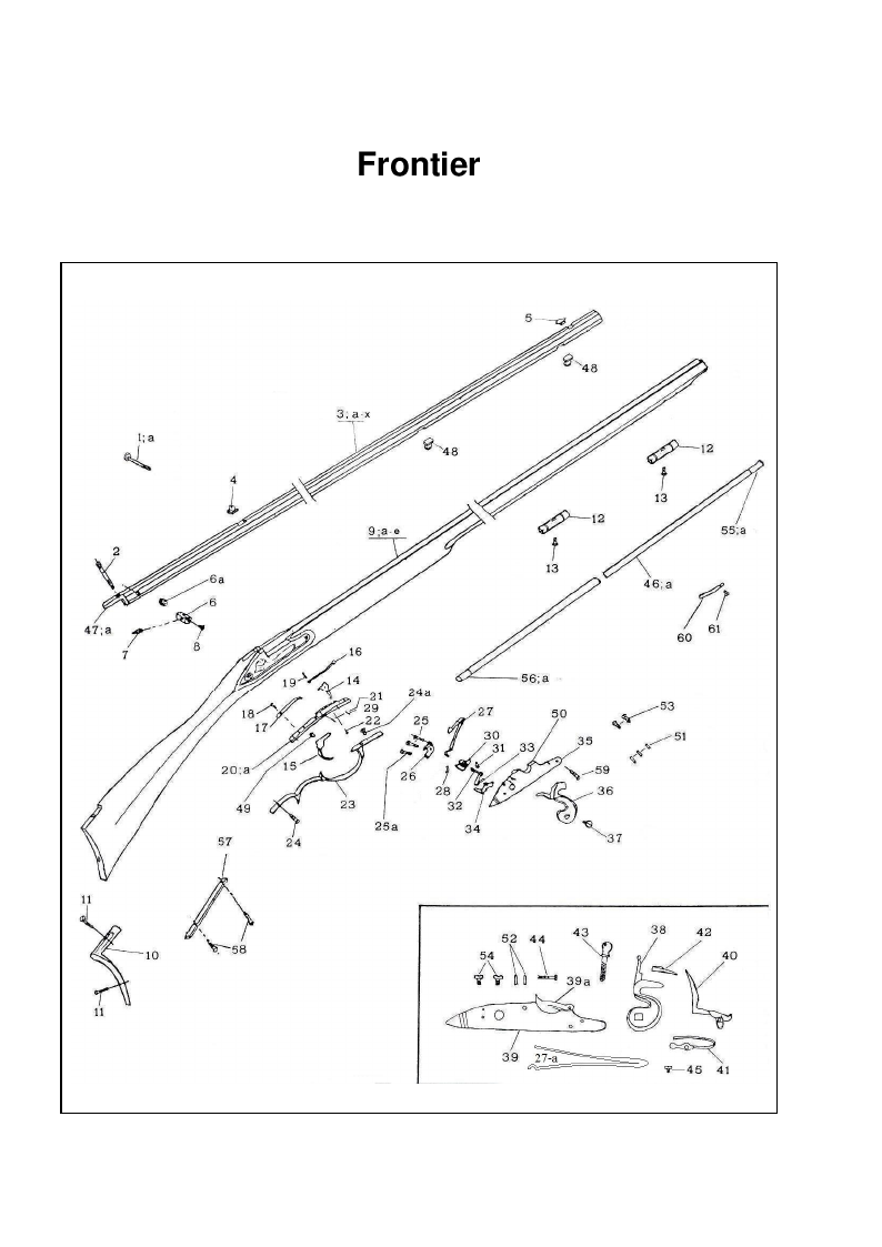 S267-S269 Frontier Rifle